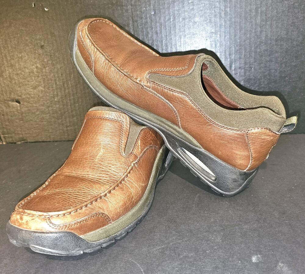 Cole Haan Country Men's Leather Loafers, Brown, Size US 11 M